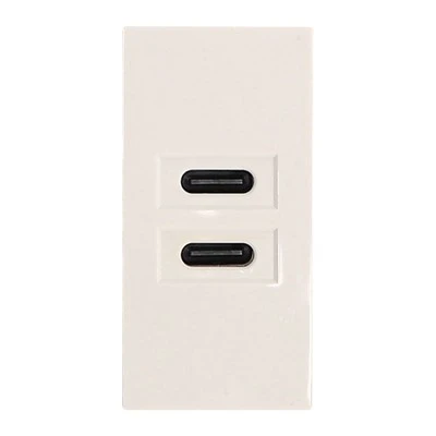 Chargeur double USB C 10,5 W