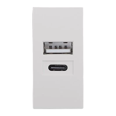 Chargeur USB A USB C 15 W